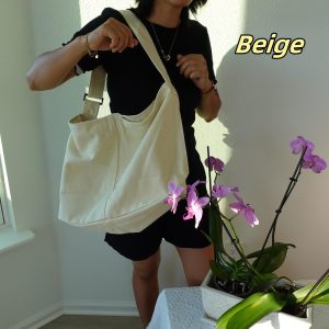 Christmas Tree Embroidered Canvas Bag, Personalized Messenger Bag, Crossbody Bag, Custom Logo Sign Purse, Custom Tote Bag, Christmas Gift.