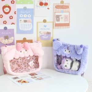 Cinnamon Transparent Crossbody Doll Bag