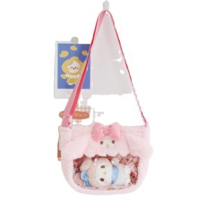 Cinnamon Transparent Crossbody Doll Bag
