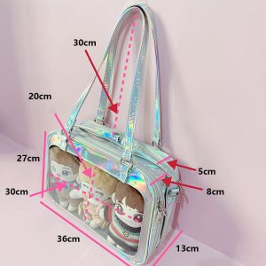 Classic Casual Large-Capacity  3 Way Ita Handbag
