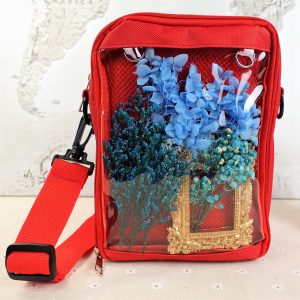 Classic Size ita Bag Crossbody, 8 Colors,Small Anime Ita Bag, Mini ita Shoulder Bag, Small Window Bag, Pin Display Bag.
