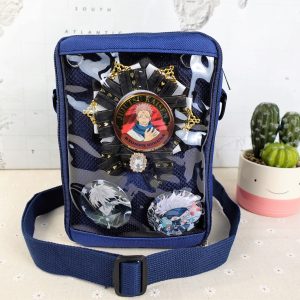 Classic Size Small ita Bag Crossbody, 8 Colors,Small Anime Ita Bag, Mini ita Shoulder Bag, Small Window Bag, Pin Display Bag.