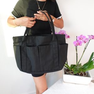 Custom Embroidered Cat Portrait Tote Bag: Personalized Pet Gift