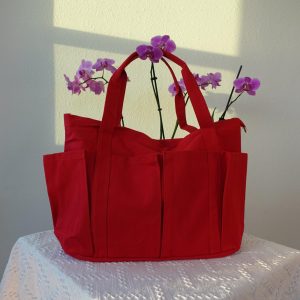 Custom Family Portrait Tote Bag: Personalized Embroidered Canvas Shoulder Handbag from Photo, Baby or Child Face Purse, Unique Gift for Her