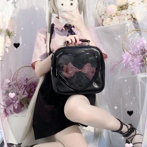Cute Heart Small Ita Backpack