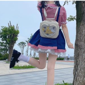 Cute Heart Small Ita Backpack