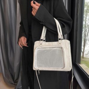 Cute Ita Handbag, Ita Tote Bag, Daily Ita Commuter Bag, Pin Display Bag, Kawaii Window Bag, Pin Purse, Anime Fan Gift, Birthday Gift