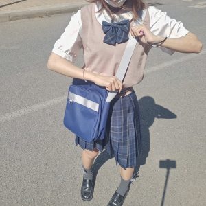 Cute Japanese JK Uniform Crossbody Bag