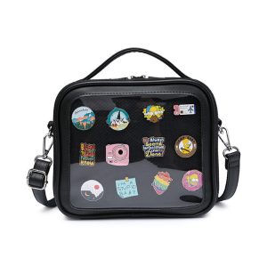 Cute Mini Small Square Pin Ita Bag