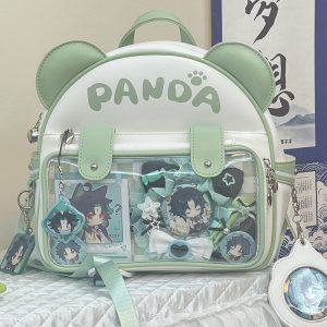 Cute Panda Ita Backpack and School Bag