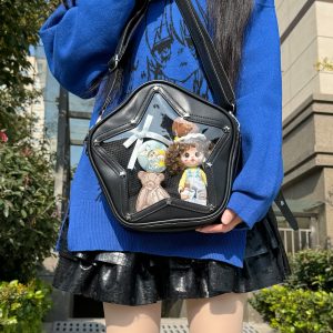 Cute Y2K Small Star Ita Bag for Pins