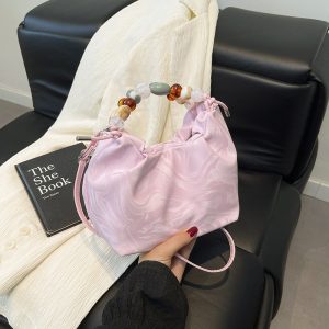 Stylish Minimalist Pearl Fringe Crossbody Bag for Women