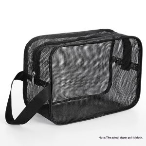 Men's Mesh Tote Bag for Toiletry and Bathing Storage While Traveling