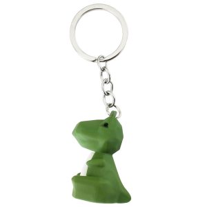 Cute Cartoon Dinosaur Bag Charm Keychain Pendant for Fun Accessories