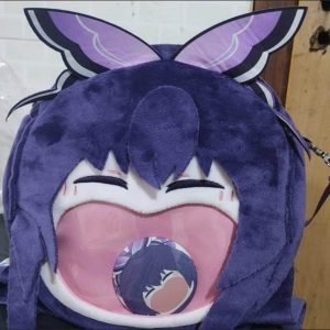 Date A Live Tohka Yatogami Ita Bag Plush Backpack or Crossbody – Anime Cosplay Shoulder Bag, Kawaii Ita Bag Gift for Fans