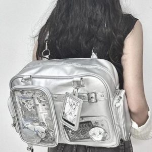 Dopamine Ita Bag – Y2K Clear Window Display Backpack
