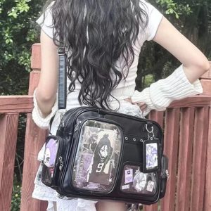 Dopamine Ita Bag – Y2K Clear Window Display Backpack