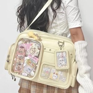 Dopamine Ita Bag – Y2K Clear Window Display Backpack