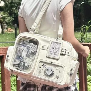 Dopamine Ita Bag – Y2K Clear Window Display Backpack