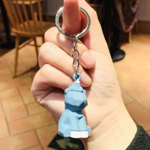 Cute Cartoon Dinosaur Bag Charm Keychain Pendant for Fun Accessories