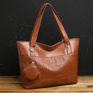 Stylish Large Tote Bag for Ladies - Casual and Spacious Design