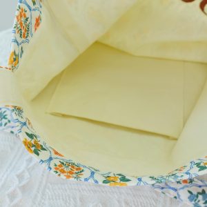 Embroidered Aesthetic Floral Tote Bag, Personalized Canvas Totes, Cute Romantic Totebag, Custom Kawaii Shoulder Bag, Vintage Everyday Bag.