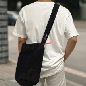 Embroidered Canvas Hobo Bag, Personalized Crossbody, Large hobo bag, Perfect For Everyday Travel,Women's Travel Crossbody Bag,Adjustable Bag