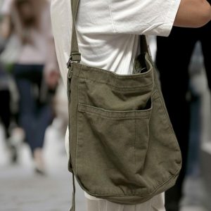 Embroidered Canvas Hobo Bag, Personalized Crossbody, Large hobo bag, Perfect For Everyday Travel,Women's Travel Crossbody Bag,Adjustable Bag