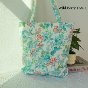 Embroidered Floral Tote Bag, Custom Canvas Bag, Tulip Kawaii Purse, Vintage Aesthetic Tote, Personalized Gift for Her, Soft Girl Bag