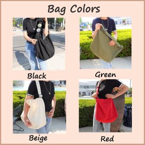 Embroidered Pet Portrait Tote Bag: Custom Canvas Crossbody, USA Made