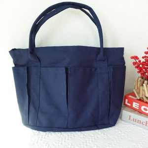 Embroidered Pet Portrait Tote Bag: Custom Dog Cat Canvas Shoulder Purse