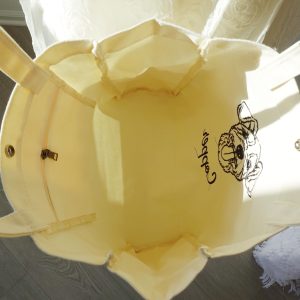 Embroidered Pet Portrait Tote Bag –Personalized Dog Cat Mom Canvas Totes, Custom Pet Face Name Totebag, Durable Shoulder Bag Bridesmaid tote