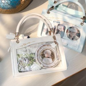 Exquisite Ita Bag, Cute Y2K Pin Display Shoulder Bag, Crossbody Chain Bag, Anime Cosplay Gift, Large Capacity Ita Purse, Anime Lover Gift