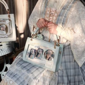 Exquisite Ita Bag, Cute Y2K Pin Display Shoulder Bag, Crossbody Chain Bag, Anime Cosplay Gift, Large Capacity Ita Purse, Anime Lover Gift