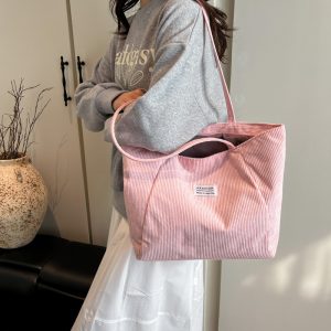 Korean-style Fashionable Commuter Tote Bag for Class and Easy Styling