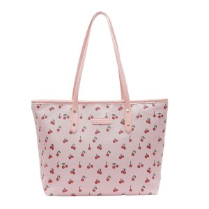 Chic Print Women's Elegant High-capacity Commuter Tote for Stylish Travel