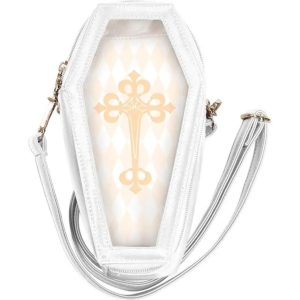 Gothic Coffin Ita Bag: Vampire Crossbody Mini Bag, Halloween Purse