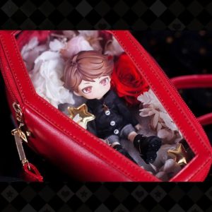 Gothic Coffin Ita Bag: Vampire Crossbody Mini Bag, Halloween Purse