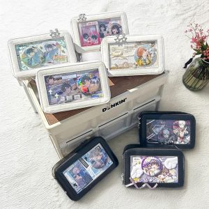 Handmade Cute Camera Ita Shoulder Bag, Anime Messenger Bag, Large Capacity Transparent Window Bag, Unique Pin Display Bag,Cosplay Gift