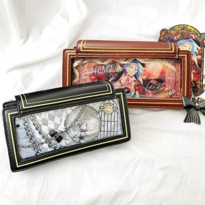 Handmade Cute Ita Shoulder Bag, Anime Messenger Bag, Large Capacity Transparent Window Bag, Unique Pin Display Bag,Cosplay Gift