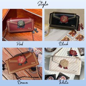 Handmade Cute Ita Shoulder Bag, Anime Messenger Bag, Large Capacity Transparent Window Bag, Unique Pin Display Bag,Cosplay Gift