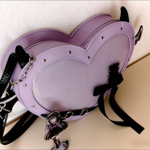 Heart-Shaped Clear Display Crossbody Bag – PU Leather, Stylish and Functional