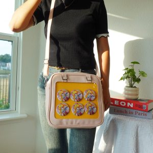 Ita Bag Backpack: 3-Way Convertible Pin Display Bag with Inserts