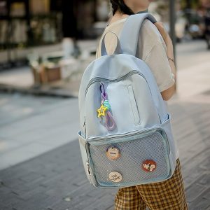 Ita Bag Backpack, Custom Clear Window Display Bag, Kawaii Ita Backpack for School, Waterproof Display Backpack, Gift for Her & Collectors