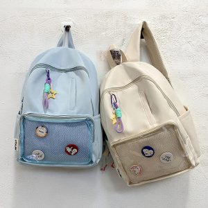 Ita Bag Backpack, Custom Clear Window Display Bag, Kawaii Ita Backpack for School, Waterproof Display Backpack, Gift for Her & Collectors