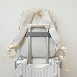 Ita Bag Backpack, Customizable Badge Bag, Versatile Ita Bag, Clear Window Pin Display Backpack, School Backpack, Anime Collector’s Rucksack