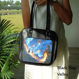 Ita Bag Crossbody with Patterned Insert: Kawaii Pin Display Bag, Anime Pins Itabag, Pin Trading Bag, Pin Collector Bag, Shoulder Ita Bag.