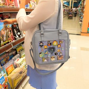 Ita Bag: Pin Collector Crossbody Bag with Two Inserts