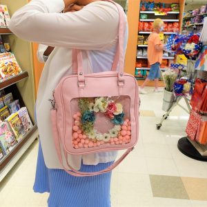 Ita Bag: Pin Collector Crossbody Bag with Two Inserts