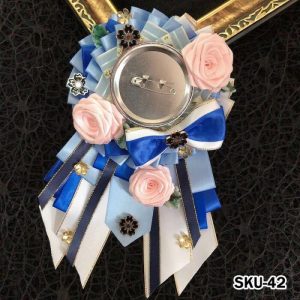 Ita Bag Rosette Ribbon Badge Display 75mm